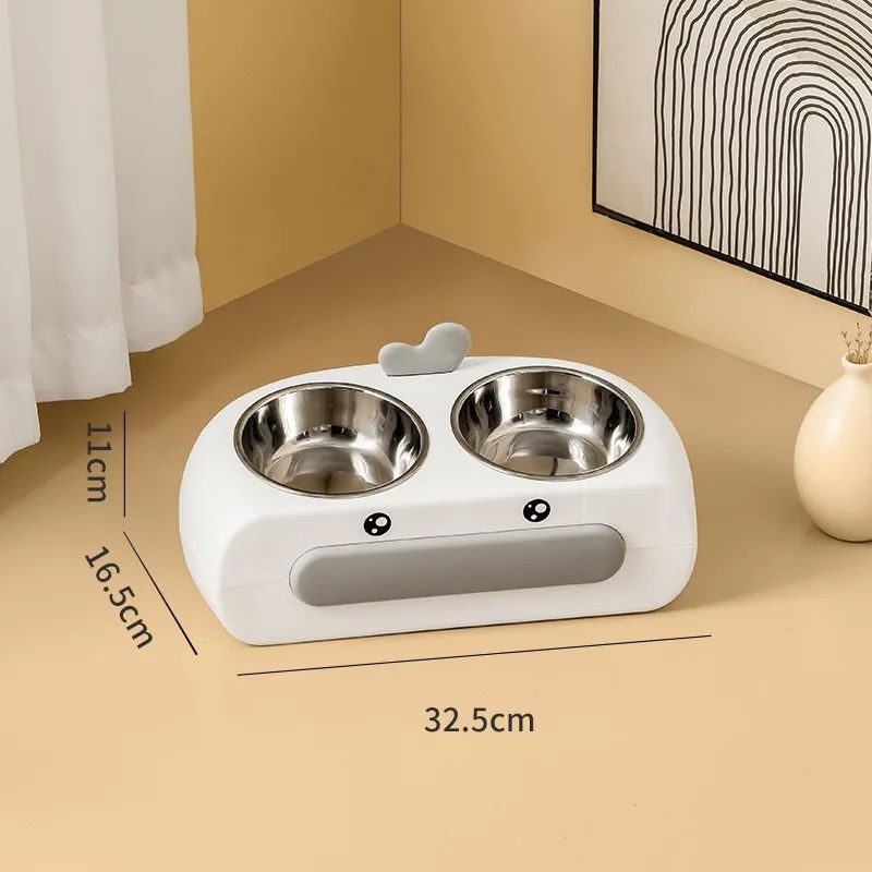 Why Your Pet Deserves the Duck Design Pet Double Food Water Bowl Tray