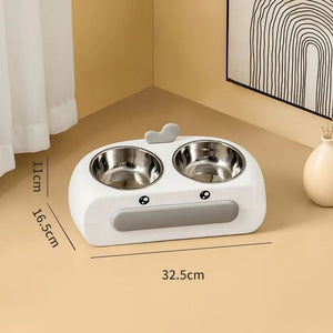 Why Your Pet Deserves the Duck Design Pet Double Food Water Bowl Tray