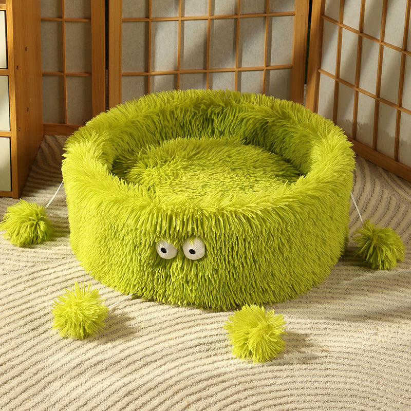 Why Your Pet Deserves the Winter Warm Cute Monster Pet Bed Nest Pad